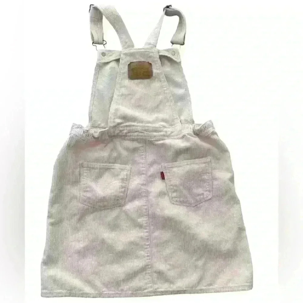 LEVI’S Girls Light‎ Pink Corduroy Jumper - Picture 2 of 9